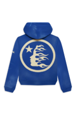 Hellstar Blue Hoodie No Guts No Glory