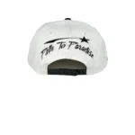 Off White/Black – Shark Teeth Snapback