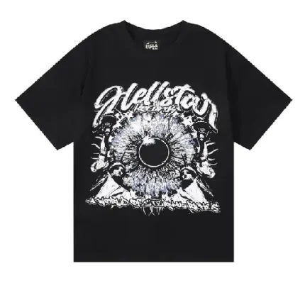 Black Hellstar American Eyeball T-Shirt