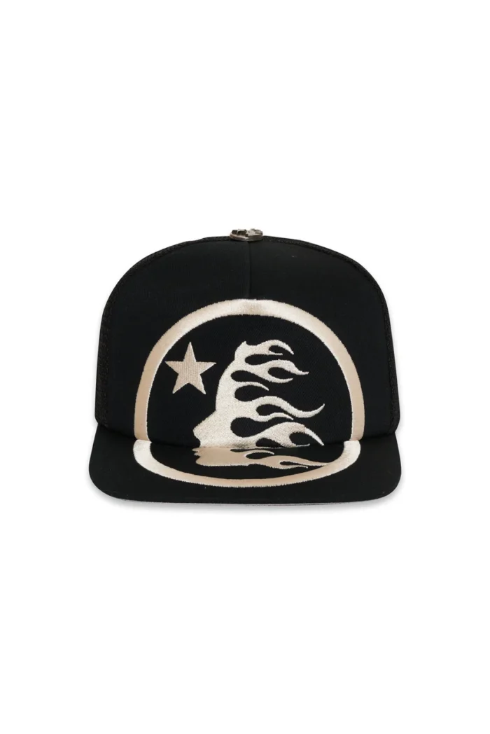 Buy Hellstar Big Logo Trucker Snapback Hat