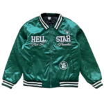 Green Hellstar Path To Paradise Bomber Jacket